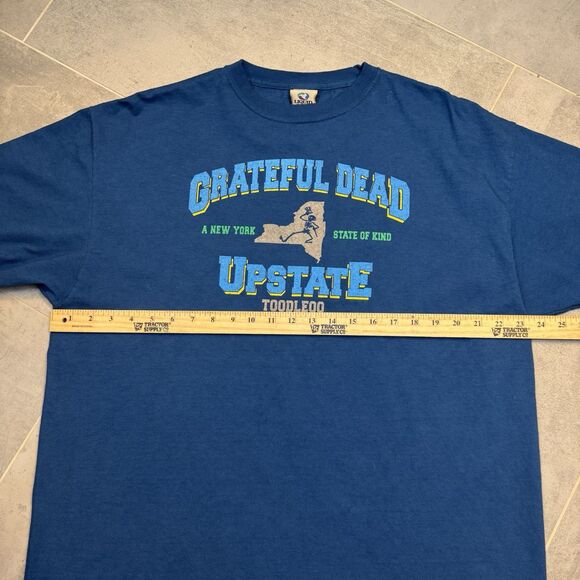 Grateful Dead 2003 Liquid Blue "New York State of Kind" Upstate Toodleoo XL - Picture 5 of 7